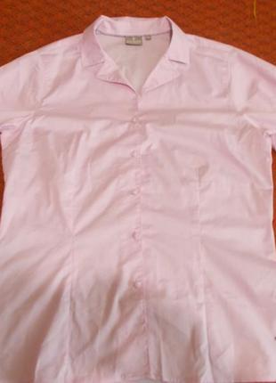 Розовая блузка с рукавом-фонариком cross sweden1 фото