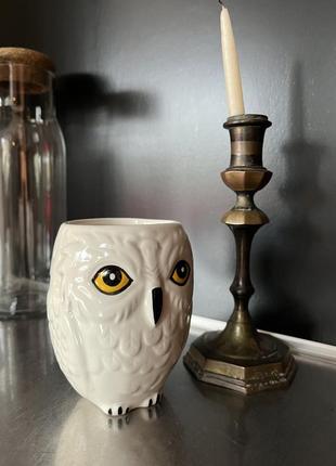 Чашка-кухоль сова хедвіг, хедвіг. гаррі піттер, хоґвортс1 фото