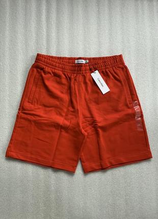 Новые шорты calvin klein (ck logo orange shorts ) с америки s,m,l5 фото