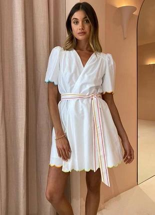 Женское летнее платье из хлопка