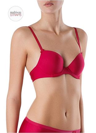 Яркий новый бюстгальтер conte + трусики в комплекте