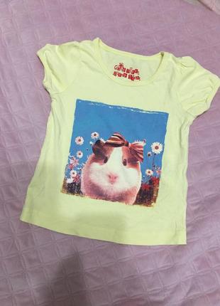 Футболка на девочку 1,5-2 года