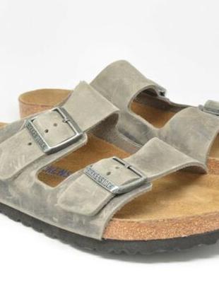 Сланцы birkenstock. оригинал. размер 39,кожа8 фото