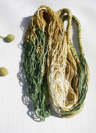 Авоська плетена з бавовни 50см авоська плетеная из хлопка 50см3 фото