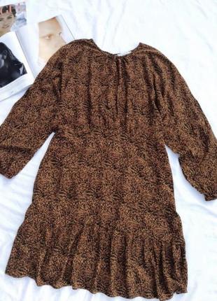 Сукня плаття в леопард primark