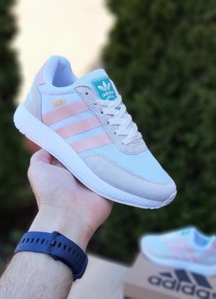 Adidas iniki женские кроссовки7 фото