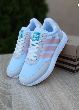 Adidas iniki женские кроссовки4 фото