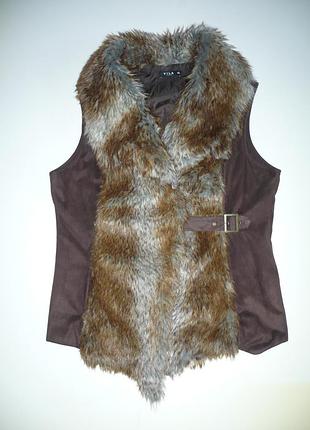 Жилет искусственный мех