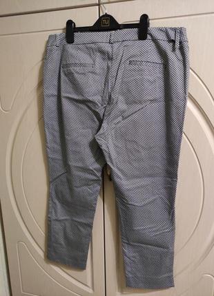 Женские коттоновые  летние брюки штаны на р.54/  eur463 фото