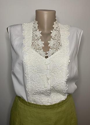 Блуза кружево вискоза aktiell