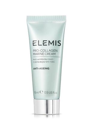 Sale -антивозрастной крем для лица с морскими водорослями elemis pro-collagen marine cream 15ml trav