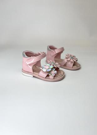 Босоніжки сандалі для дівчинки4 фото