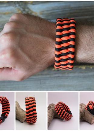 Браслет из паракорда trilobite на пластиковой застежке, размер и цвет под заказ