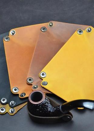 Кожаный тарелка для табака, тарелка для мелочей, натуральная кожа