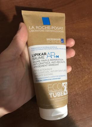 Бальзам для тіла la roche-posay (ля рош-позе) ліпікар ap+м ліпідовідновлюючий від подразнення і свербіння шкіри 200 мл