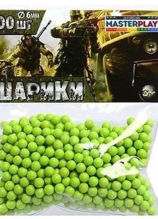 Кульки для дитячої зброї 1-153, 500 шт.