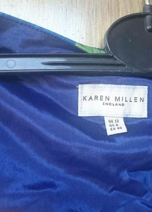 Дизайнерское интересного кроя платье karen millen. m.7 фото