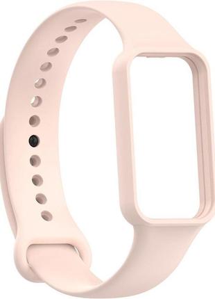 Силиконовый ремешок для amazfit band 7 pink