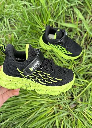 Кроссовки kimbo черные светящиеся