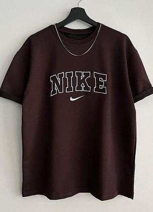 Футболка мужская найк / стильная молодежные футболки nike