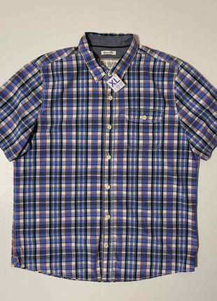 Fat face мужская тенниска рубашка l xl  клетчатая fat face клетку