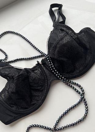 Бюстгальтер мереживний без поролона, ліф