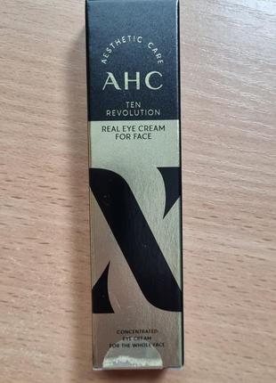 Омолаживающий крем для век с коллагеном ahc youth lasting real eye cream for face1 фото