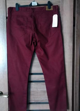 Легкие на лето брюки, брюки, цвет марсала5 фото