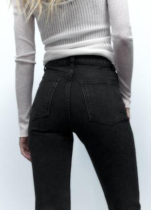Zara comfort mom fit джинсы5 фото