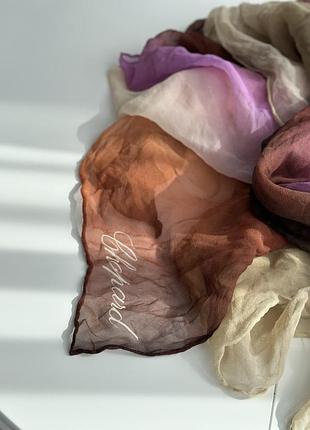 Chopard платок 100% шелк хустка шовк