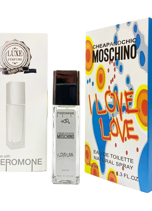 Парфюмированная вода pheromine formula moschino i love love женский 40 мл2 фото