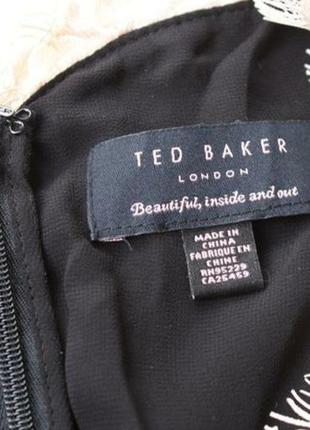 Брендовое платье футляр с кружевом от ted baker6 фото