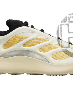 Чоловічі кросівки adidas yeezy 700 v3 safflower white yellow cream g54853