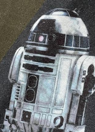 Футболка с принтом персонажей фильма r2d2, c3po star wars звездные войны7 фото