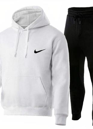 Худи + штаны спортивные найк. весенний, мужской, спортивный костюм nike