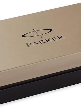 Кулькова ручка parker duofold black with gold-plated trim, ballpoint pen (s0690500)8 фото