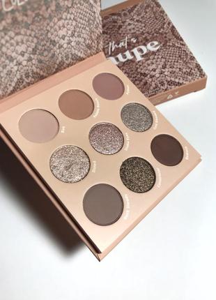 Палитра теней colourpop that’s taupe pressed powder palette3 фото