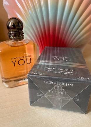 Туалетна вода emporio armani stronger with you 100 мл3 фото