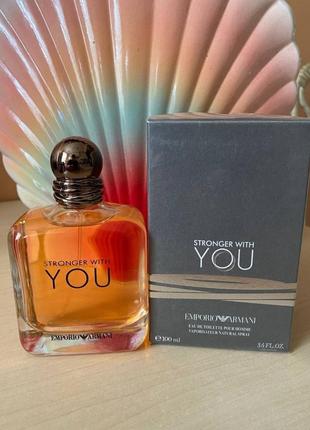 Туалетна вода emporio armani single stronger with you 100 мл