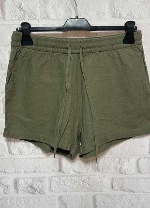 Шорты леновые h&m