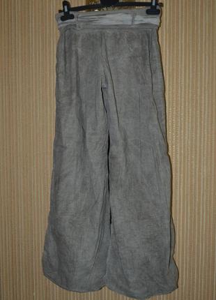 S/36/8 модні і легкі штани алладины, італія. широкі штани. шаравары.5 фото