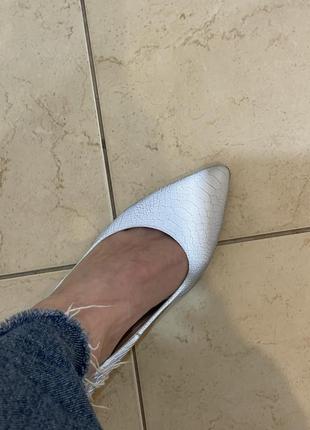 Туфлі світловідбівні 38 розмір