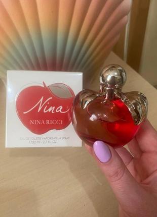 Туалетна вода nina ricci nina 80 мл1 фото