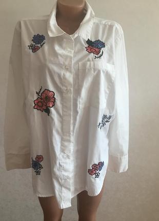 Рубашка  р.20  вышитая!