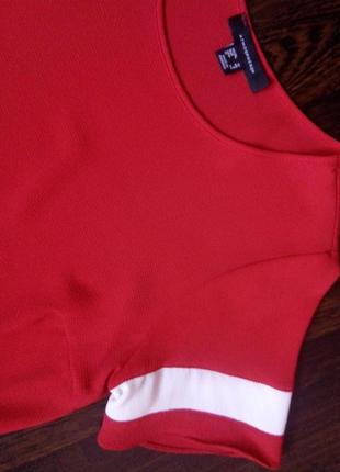 Универсальная блуза красного цвета бренд atmosphere, размер м.10 фото