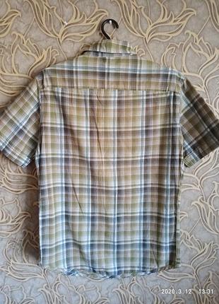 (725)отличная мужская рубашка angela litrico by c&a/ размер s