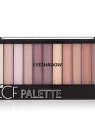 Палітра тіней для повік lcf pallete eyeshadow тон 2 рожевий, 22 г