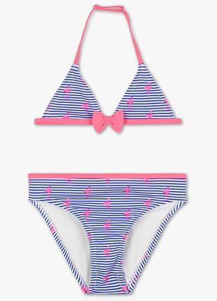 Фирменный купальник c&a rodeo розовый фламинго