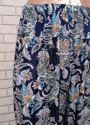 Яскраві жіночі штани султанки супербатал. штани літні холодок 54-60 розмір2 фото