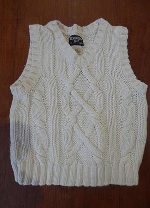 Жилетка в'язана